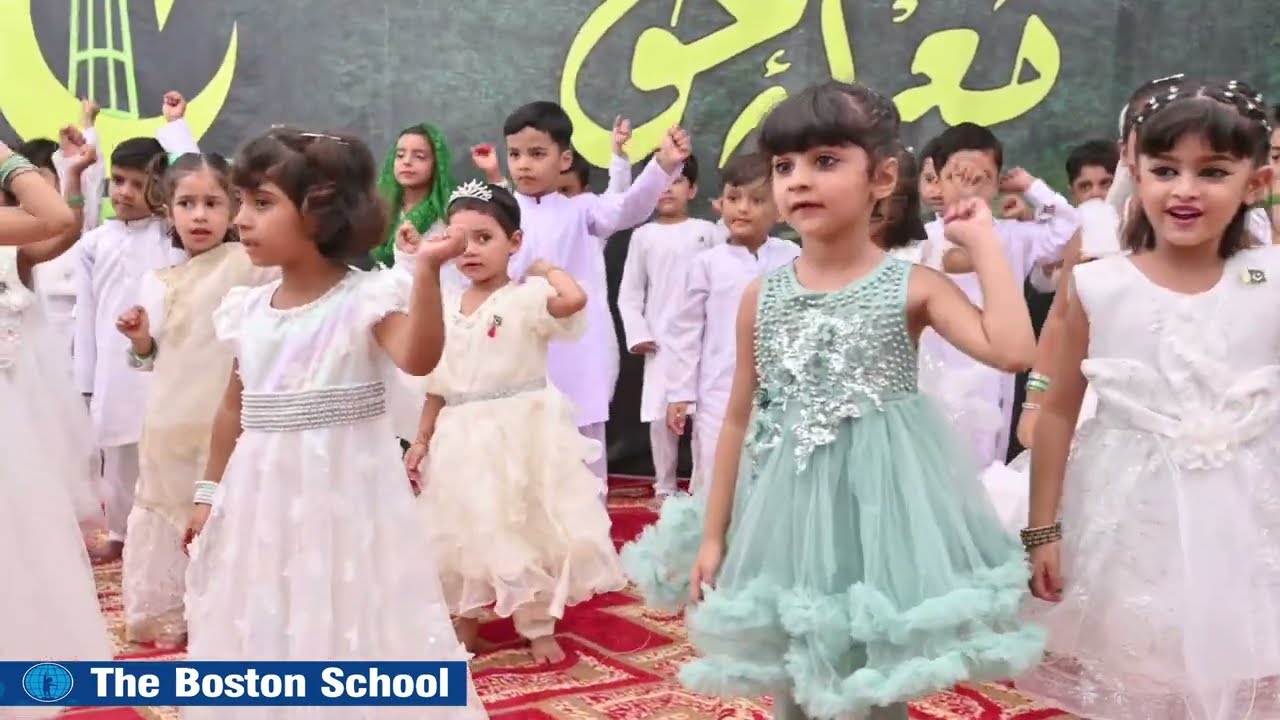 Dil dil ki awaz pakistan zindabad tablo Class Nursery 2025 | The Boston School Khushab
