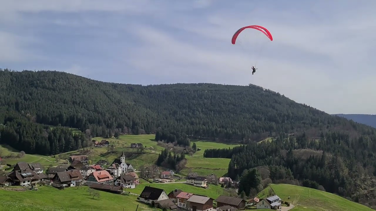 Paraglider GIN FLY   Single Skin im Black Forest