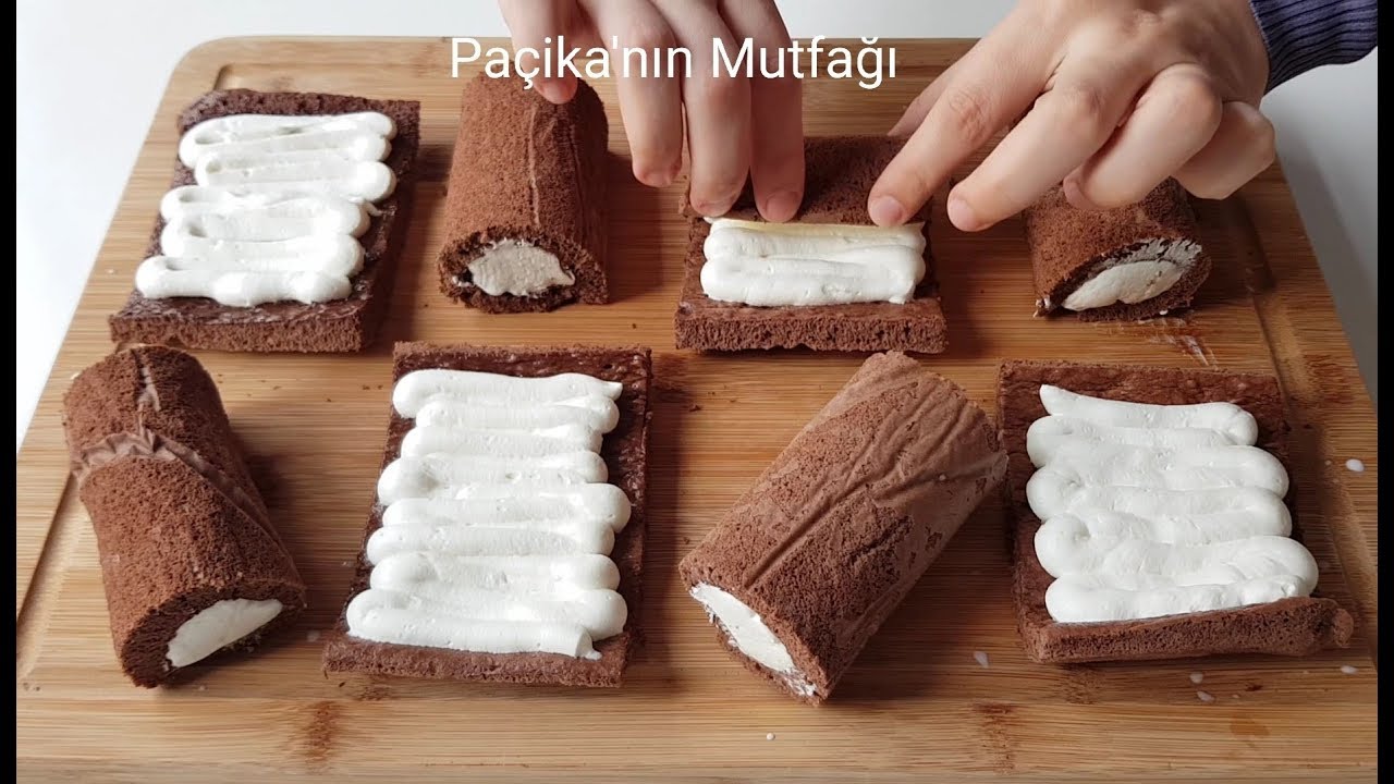 ÇOK DENENEN TARİFİM PORSİYONLUK RULO PASTA (YUMUŞACIK-KIRILMAZ) - Paçikanın Mutfağı