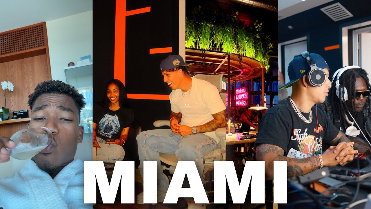A Productive week in Miami | Kartel Show + BTS Studio Sesh +Shopping