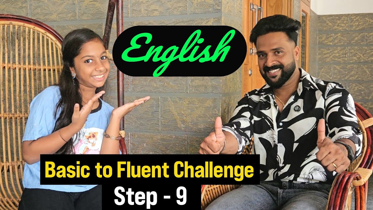 Step 9 | Basic to Fluent English Challenge | Milus Vlog