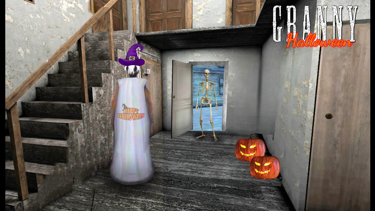 Granny Halloween | Granny Game Halloween New Update | Granny Turns Into Witch | Granny Version 1.8.6