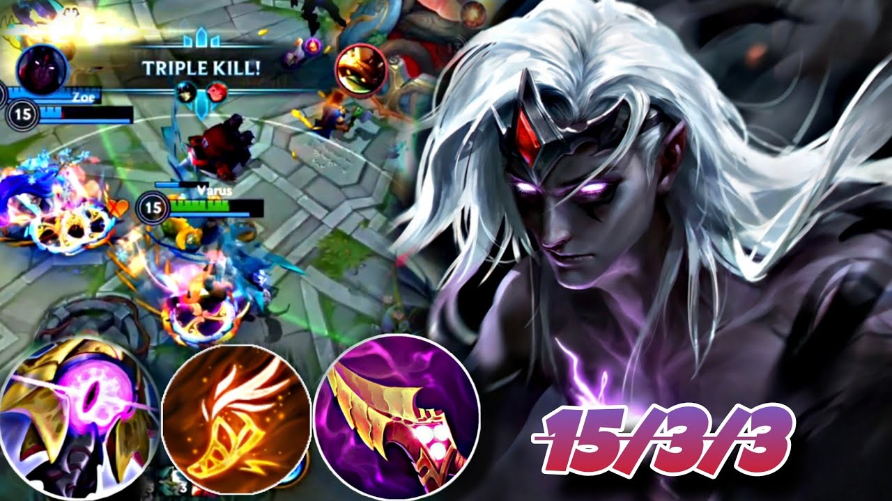 WILD RIFT ADC | IS VARUS FULL AP BROKEN IN BOTLANE ? |GAMEPLAY|