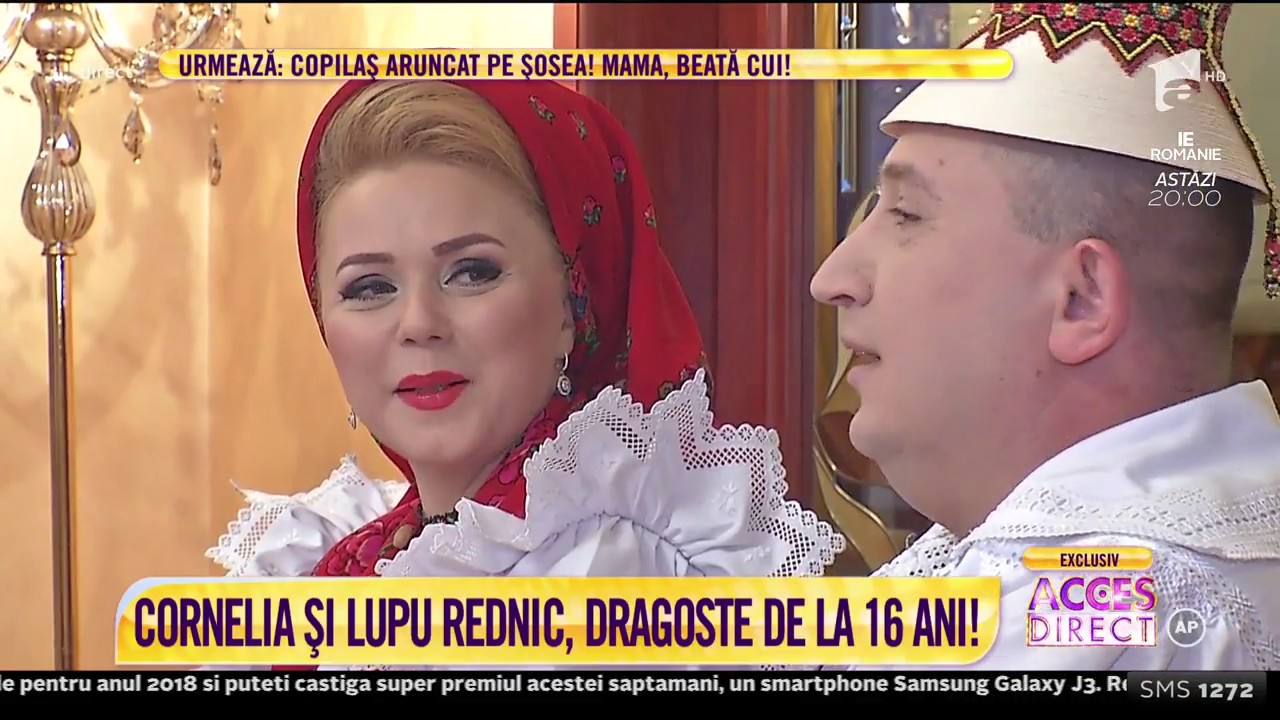 Cornelia şi Lupu Rednic, dragoste de la 16 ani: ”Te-am făcut băiat de oraș și acum te dai mare!