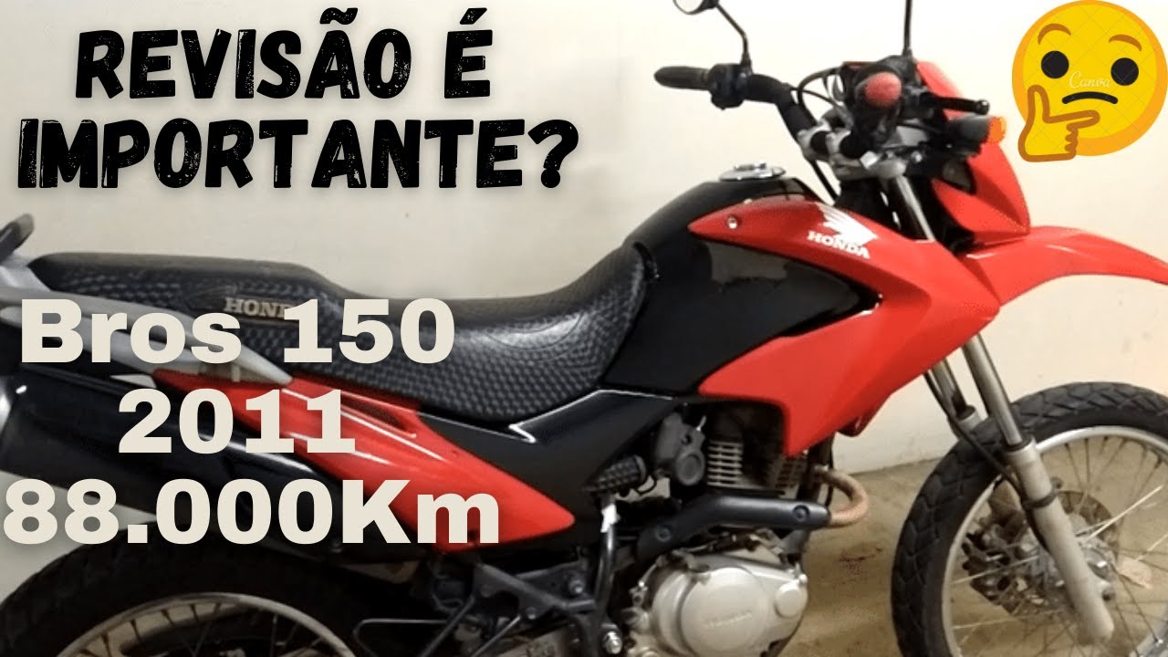 Honda Bros 150 ano 2011 - Revisão Geral ( não é só Ténéré que tem problemas com o Cubo... )