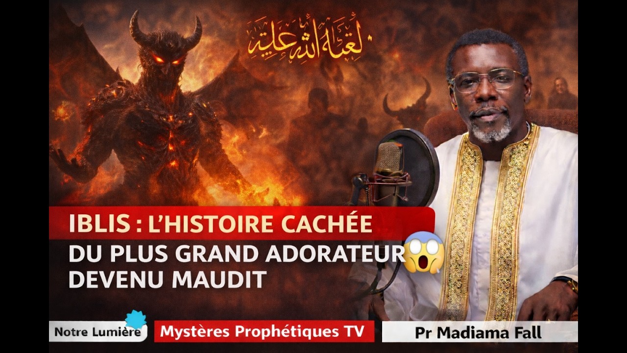 IBLIS : L’HISTOIRE CACHÉE DU PLUS GRAND ADORATEUR DEVENU MAUDIT Pr MADIAMA fall