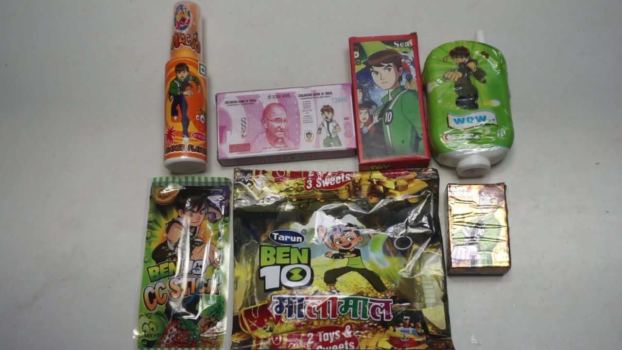 All New Collection Ben 10 Magic Spray, Ben 10 CC Stick,Ben 10 Malamal,Ben 10 Toy Khazana More