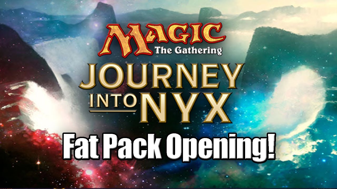 MTG - Journey into Nyx Fat Pack Opening!