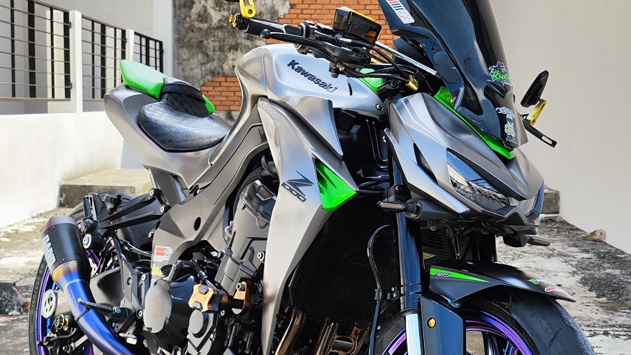 Kawasaki Z1000 ปี 2016 ดุเต็มๆ เจ้าพ่อแห่งวงการแรด ท่อ Daivo