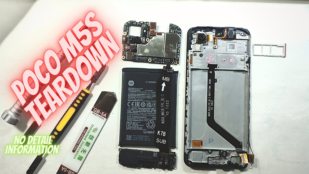 LIHAT INI SEBELUM BELI || POCO M5S TEARDOWN+ASMR ❗❗❗