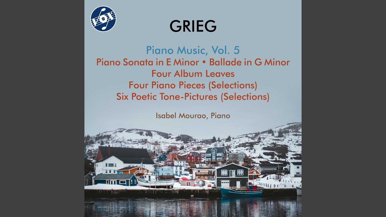 4 Piano Pieces, Op. 1: No 1, Allegro con legerezza