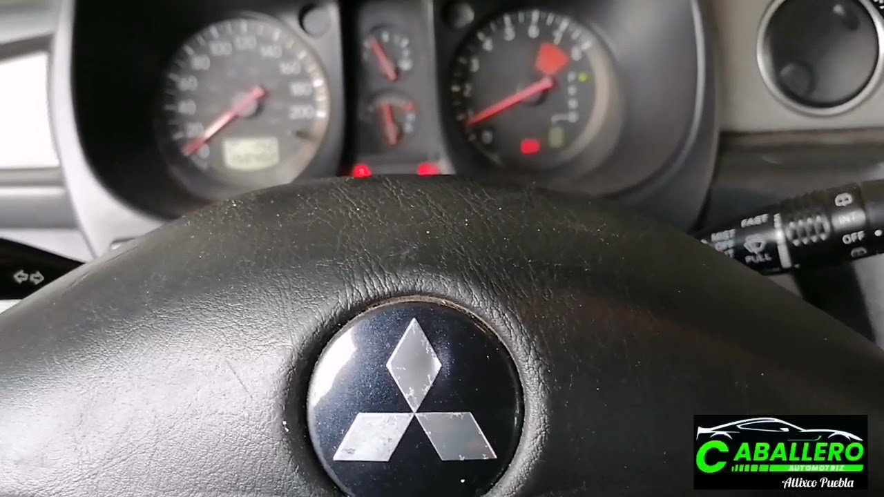 Mitsubishi no acelera y se apaga. Problema solucionado!