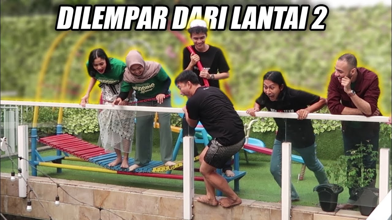 WHISPER CHALLENGE YANG KALAH DICEBUR PAKSA DARI LANTAI 2!!! Wedding Agreement X TIM RICIS!!