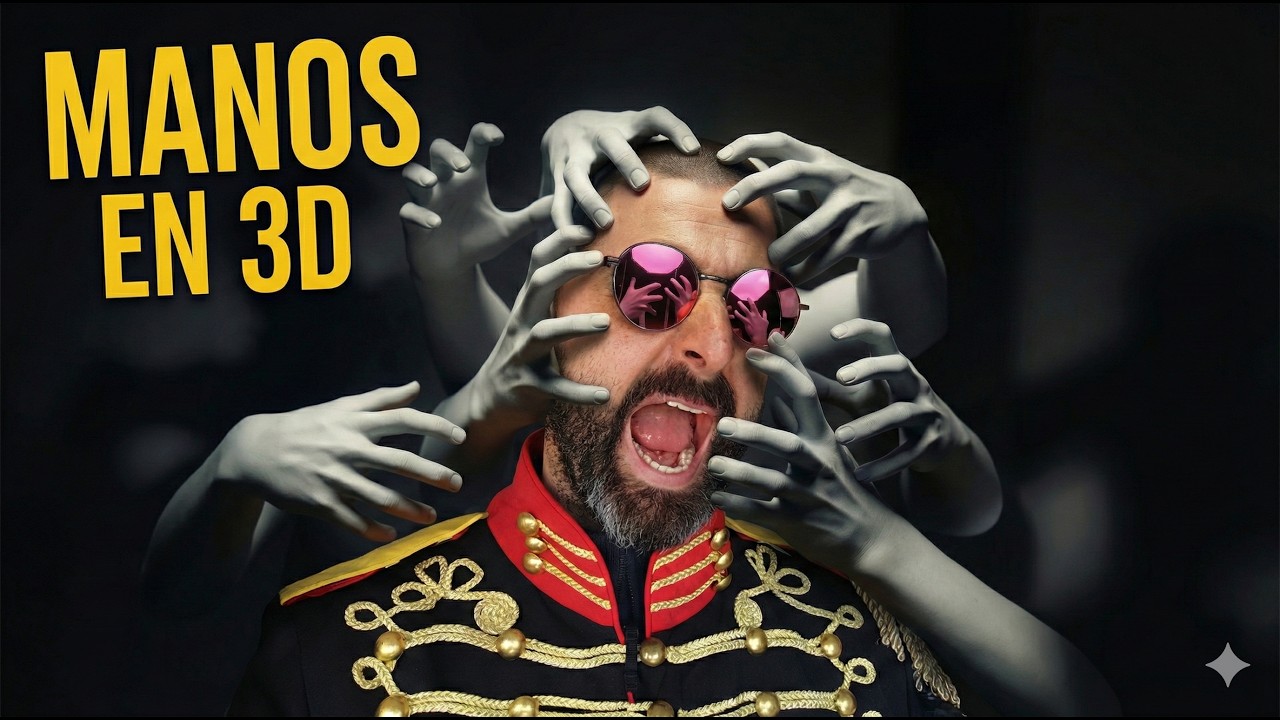 Cómo CREAR manos PERFECTAS en Impresión 3D: guía para artistas