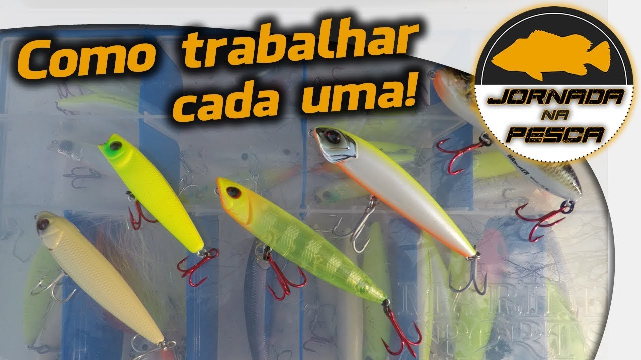 Como ESCOLHER as iscas de superfície. DICAS DE TRABALHOS E SITUAÇÕES