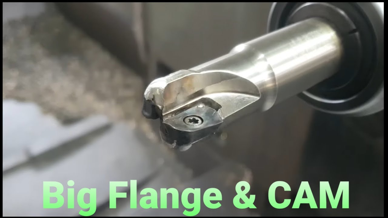 STS316 Big Flange Modification Machining - CNC Boring, CNC Milling, DNC, CAM