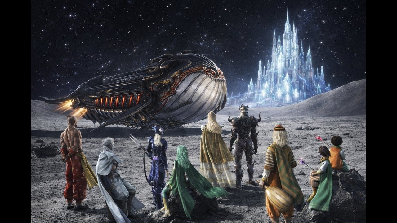 Final Fantasy IV Lunar Whale Epic Orchestra (Fan Cover)