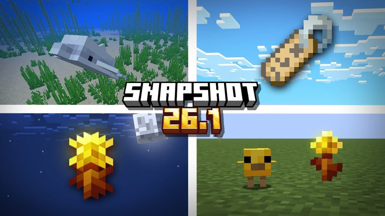 A NOVA SNAPSHOT DO MINECRAFT