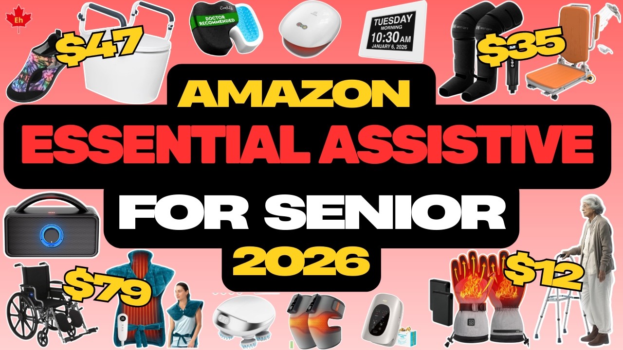 20 Essential Assistive Devices for the Elderly and Disabled Seniors Living Alone 2026 | Ehmazon