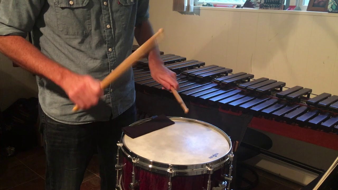 Rudimental Snare Drum Solo: Jolting John by John S. Pratt