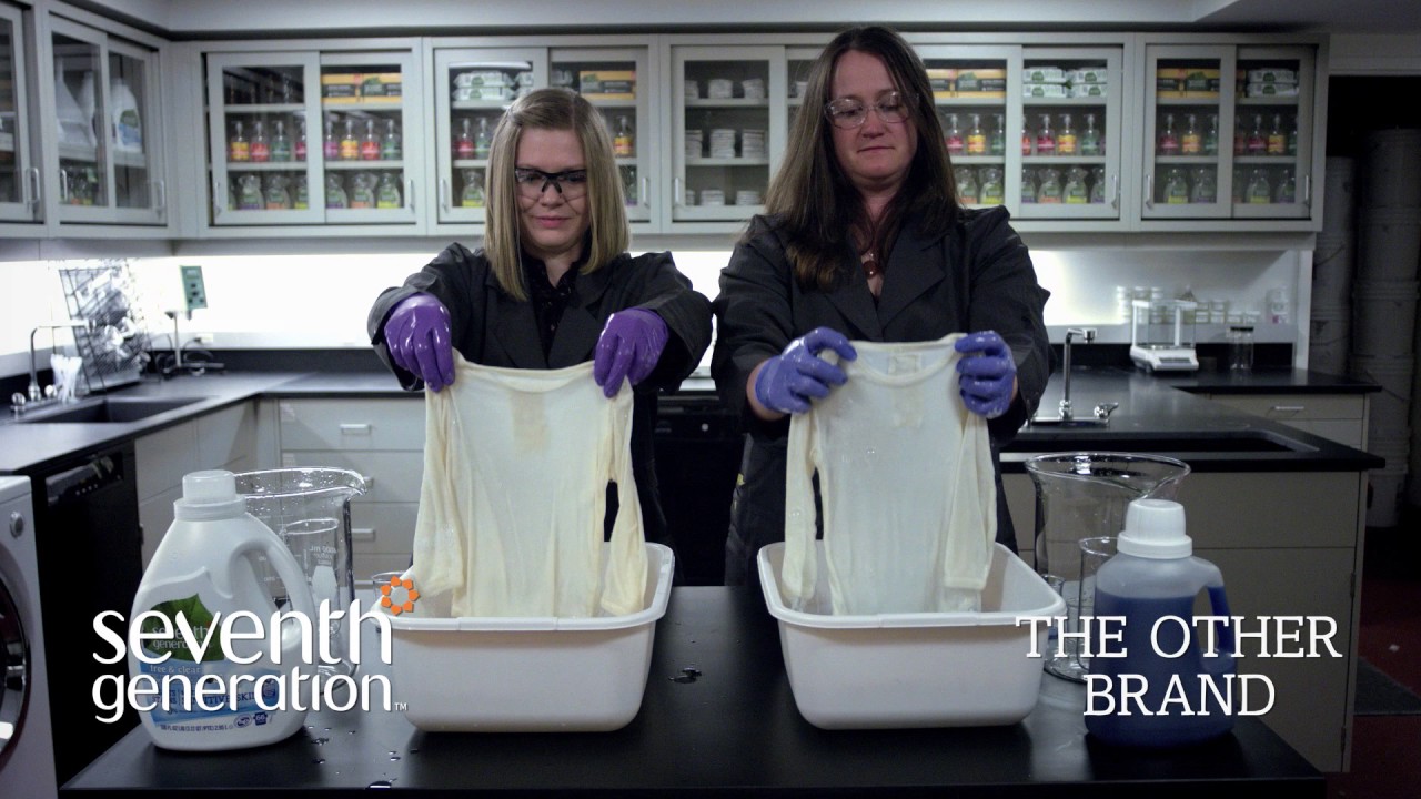 Seventh Generation Laundry Detergent vs. Those Other Guys