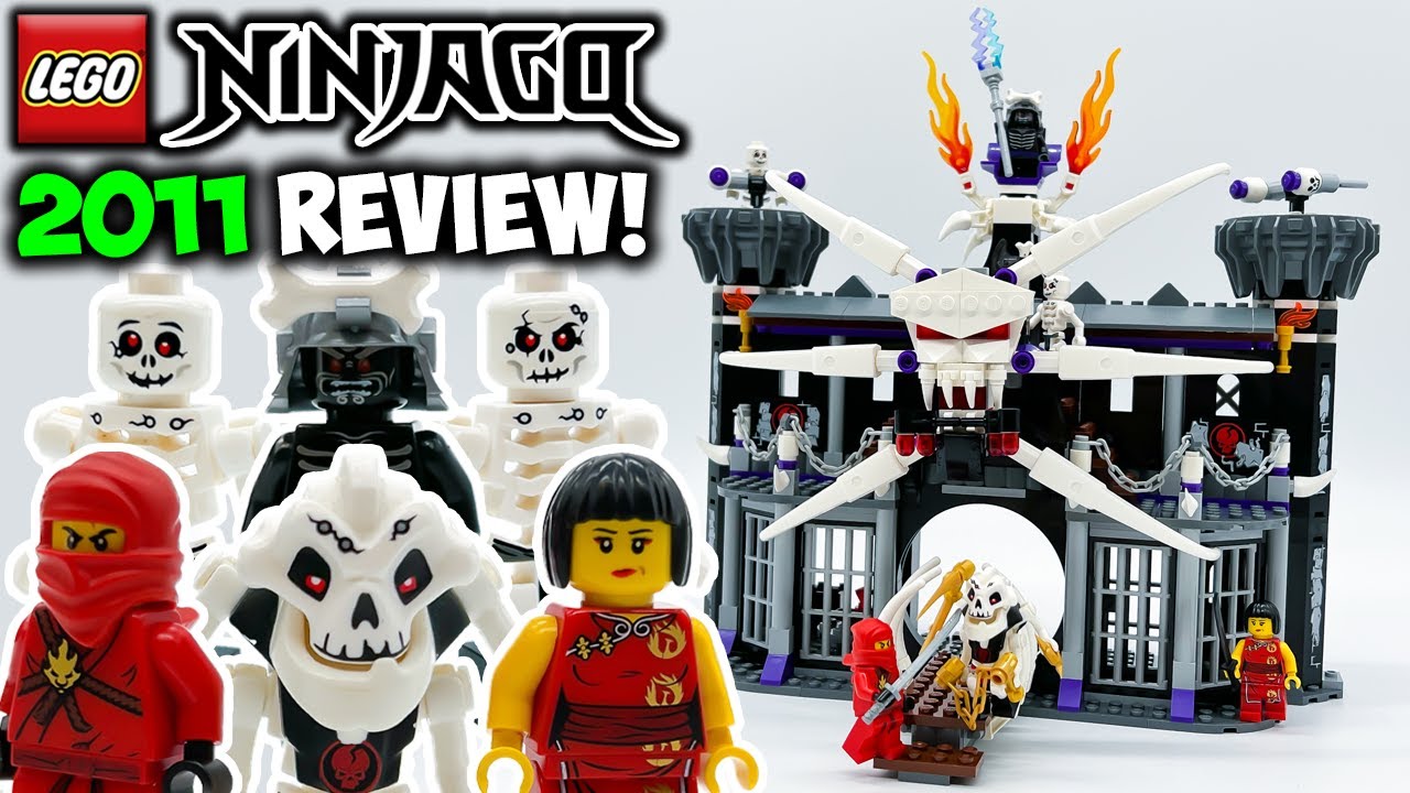 Garmadon's Dark Fortress Review! 2011 LEGO Ninjago Pilots Set 2505