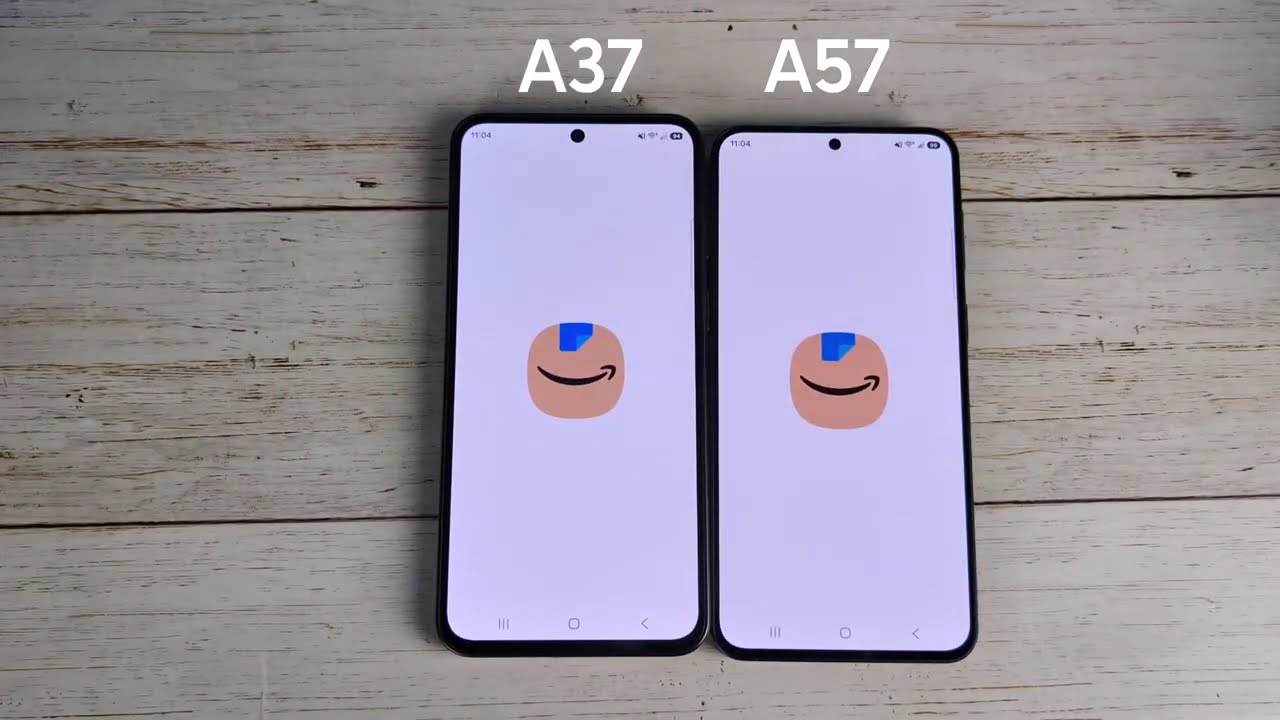 Сравнение скорости работы Samsung A57 и Samsung A37 в ходе теста.