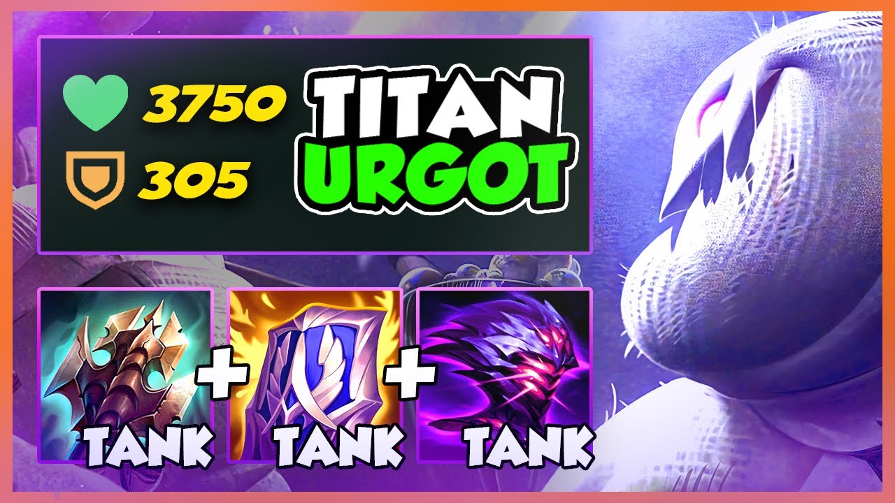 I made Tryndamere do ZERO DAMAGE with this season 13 Tank Urgot build - League of Legends
