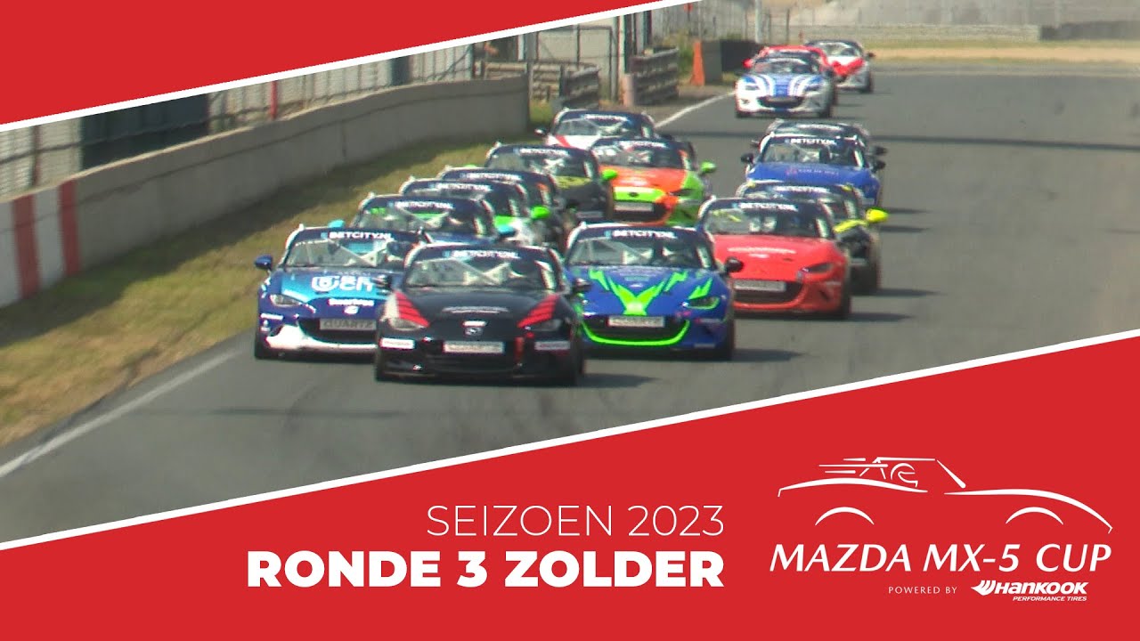 Mazda MX5 Cup - Seizoen 2023 - Ronde 3 Zolder