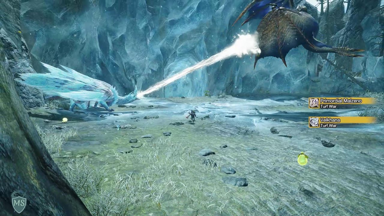 NEW Primordial Malzeno VS Velkhana TURF WAR! | MH sunbreak Bonus Update TU6