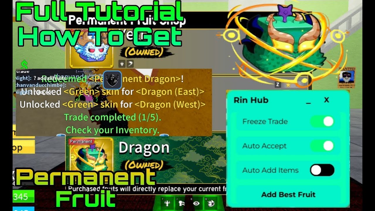ПОЛНОЕ РУКОВОДСТВО КАК ПОЛУЧИТЬ ПОСТОЯННЫЙ/ИГРОВОЙ ПРОПУСК🤑 | Скрипт Rin Hub | BloxFruits | Замор...