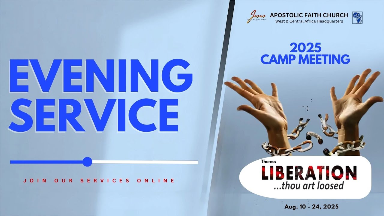 2025 Camp Meeting - Evening Revival and Evangelistic Service. (SL) 21 - 08 - 2025.