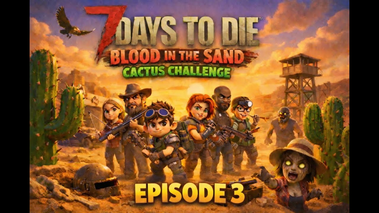 The Cactus Games Ghallenge Episode 3, 7 Days To Die #7daystodiev2