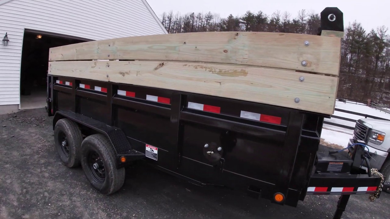 Building sides for my new dump trailer
