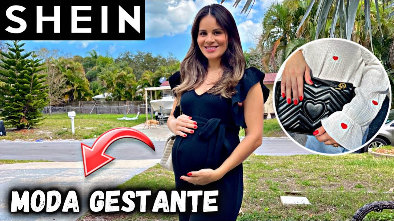 TERCEIRO TRIMESTRE DA GRAVIDEZ | Provei vários looks da SHEIN 🥰|Bruna Danielle