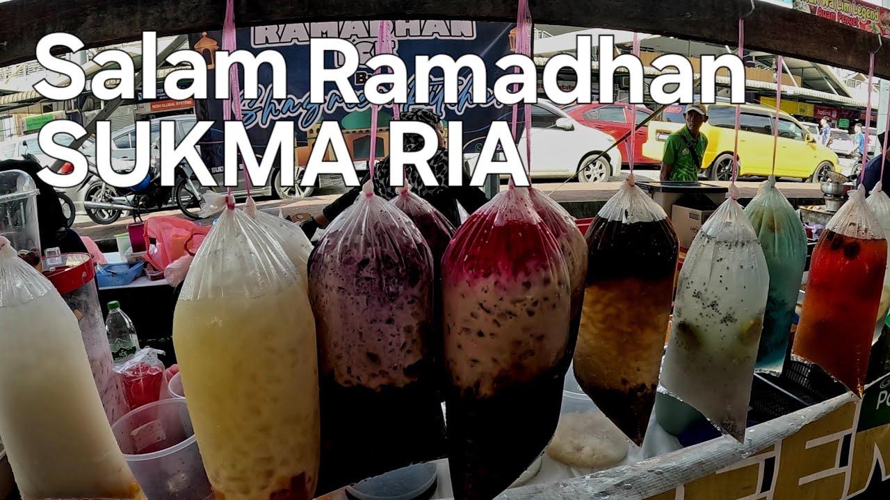 Kuching Bazar Ramadan SUKMA RIA😋Selamat berbuka puasa buat semua kawan kawan muslim🙏Salam💖
