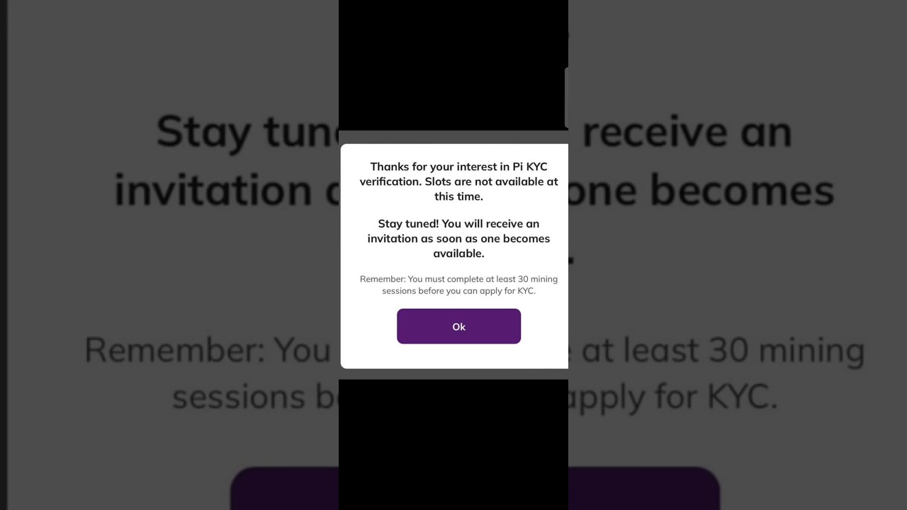 I Fixed the KYC Slot Not Available Issue| #pinetwork #pinetwork update #crypto