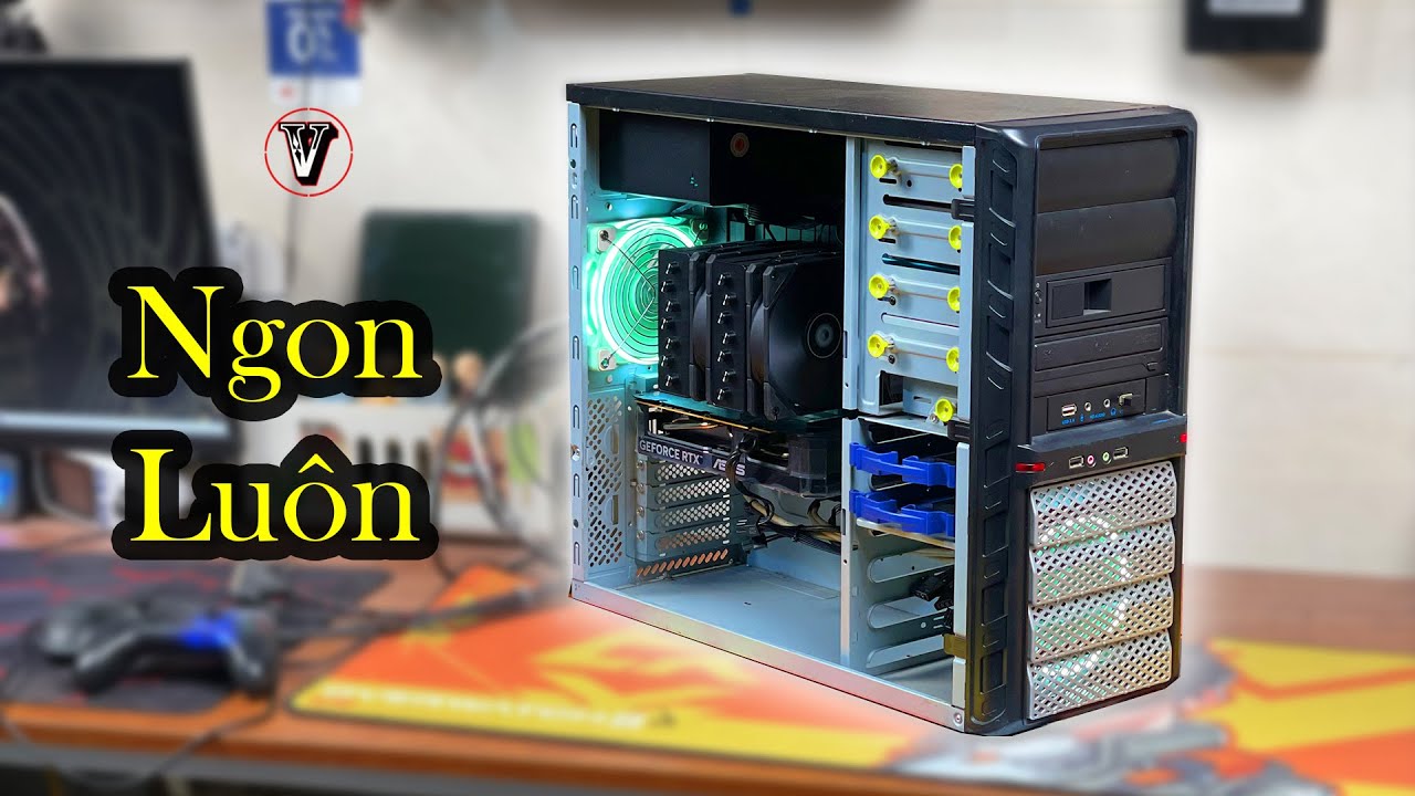 Pc Gaming Ngoại H&igrave;nh Ve Chai Nhưng Cấu H&igrave;nh Ngon Lu&ocirc;n