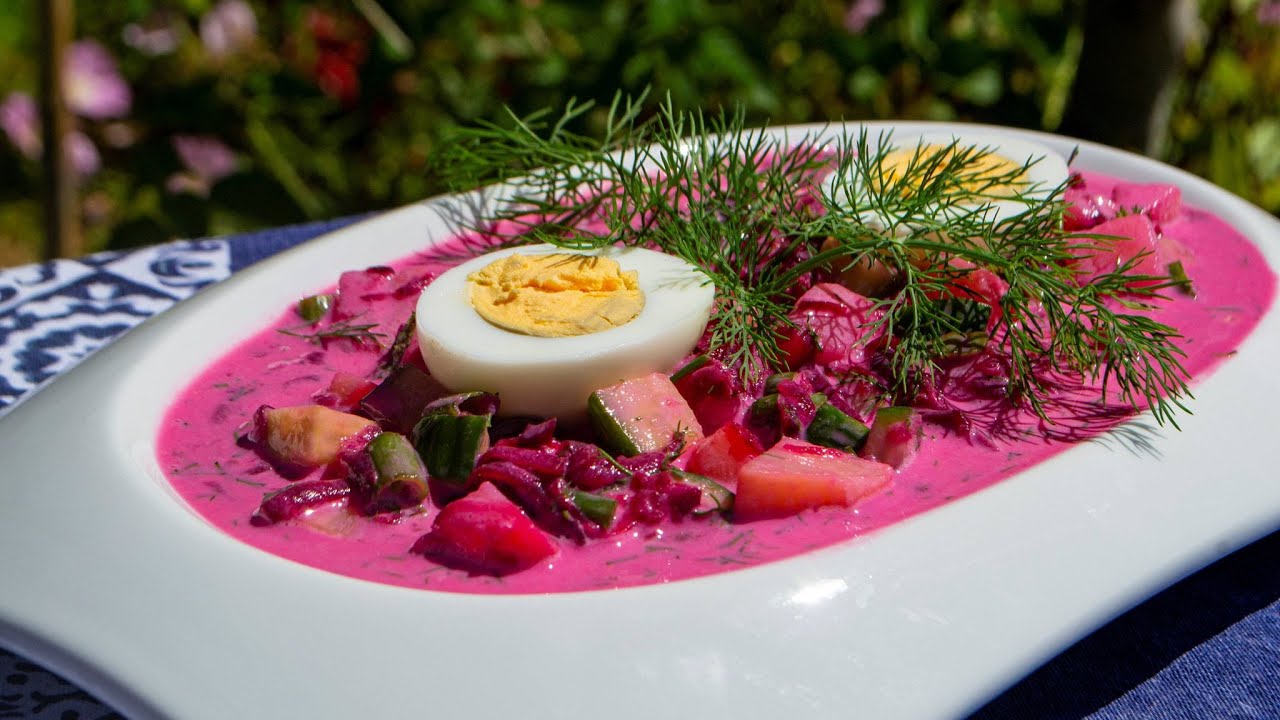 Холодник по-белорусски / Белорусская кухня