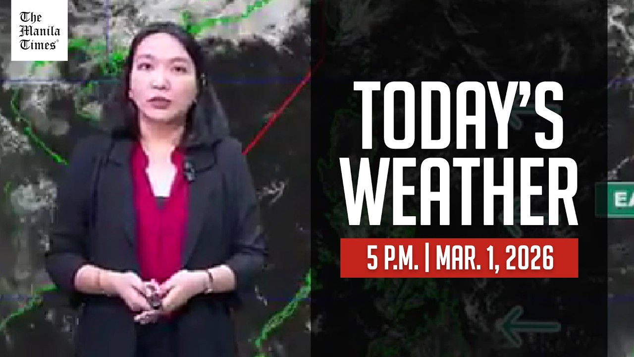 Today's Weather, 5 P.M. | Mar. 1, 2026