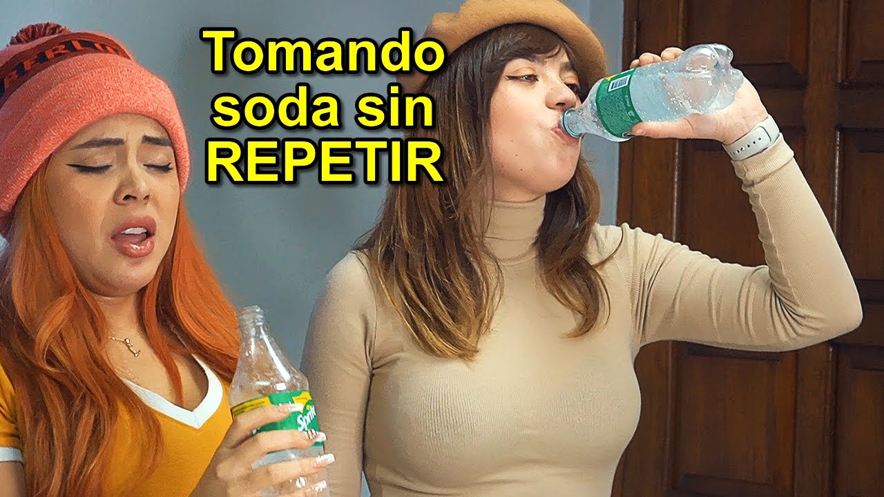 Tomando SODA sin REPETIR!! #RetoSprite - Bufones.net