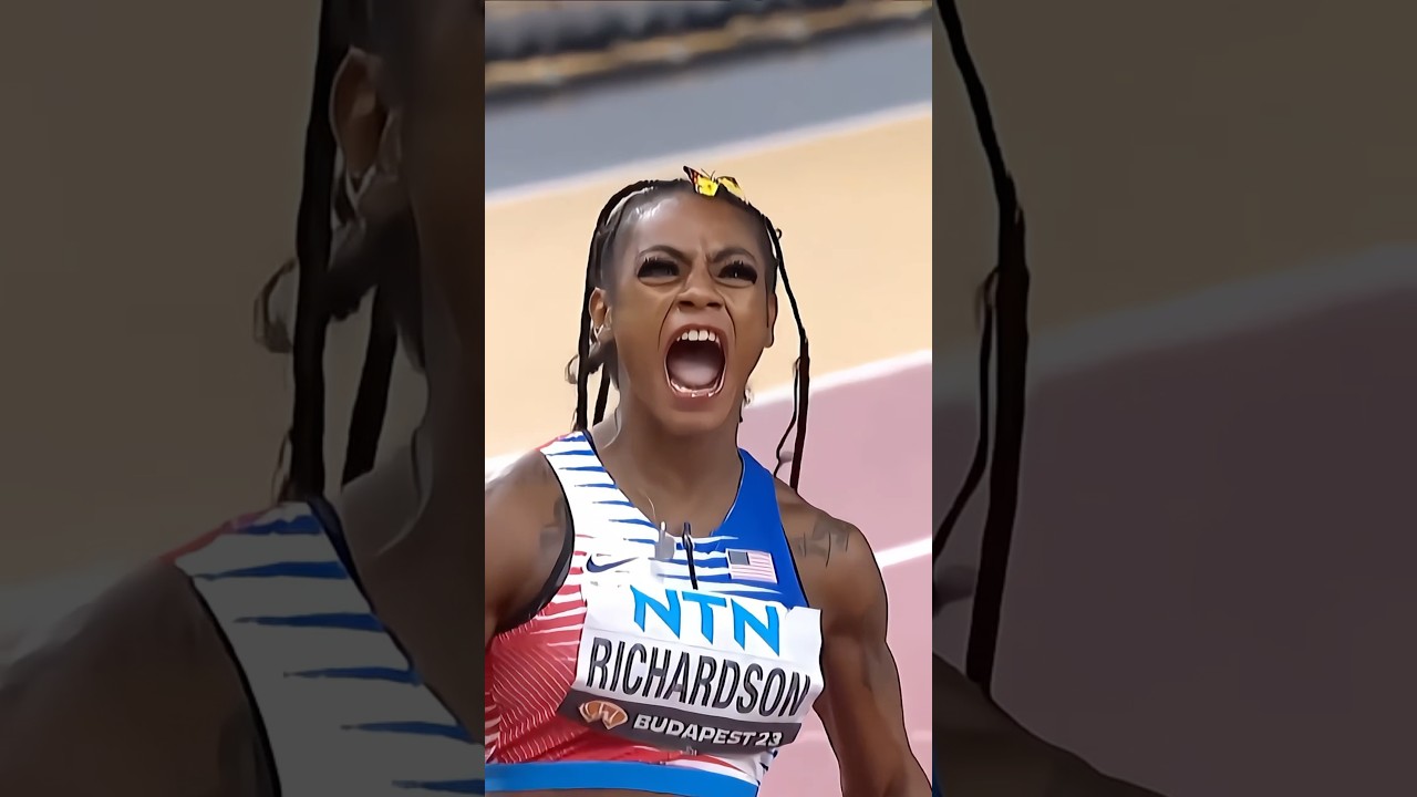 Sha'Carri Richardson anchors US 4x100m team to the gold in Budapest