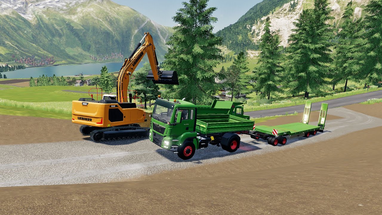 FS19 - Map Erlengrat 056 - Alpine DLC - Forestry and Farming