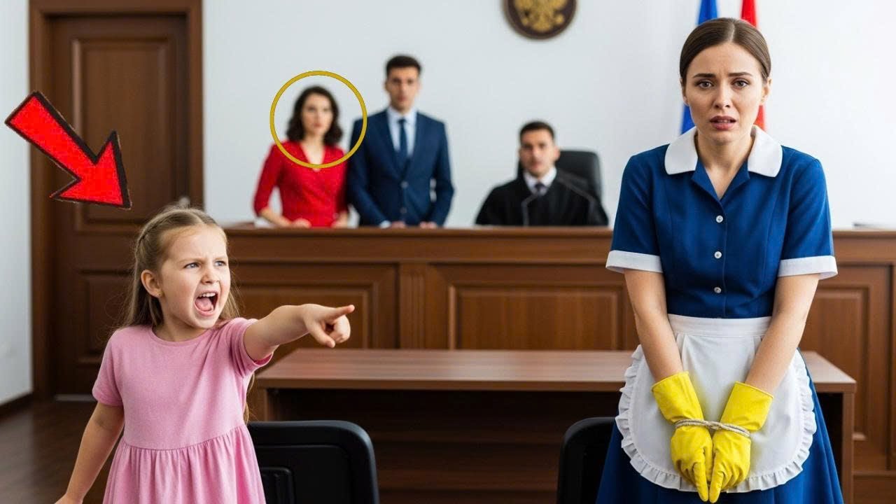 Elle entre au tribunal et prononce une phrase qui fige toute la salle