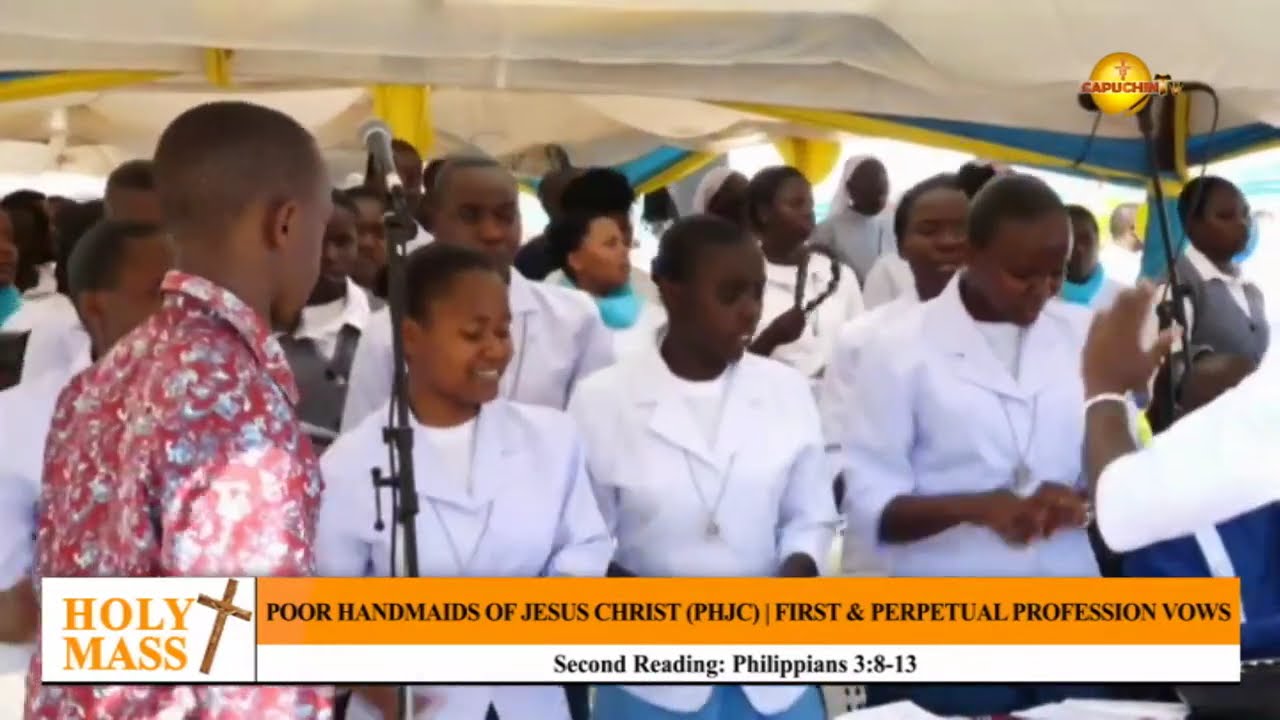 1-02-2024 | CAPUCHIN TV LIVE| Poor Handmaids of Jesus Christ | First & Perpetual Vows | Meru Diocese