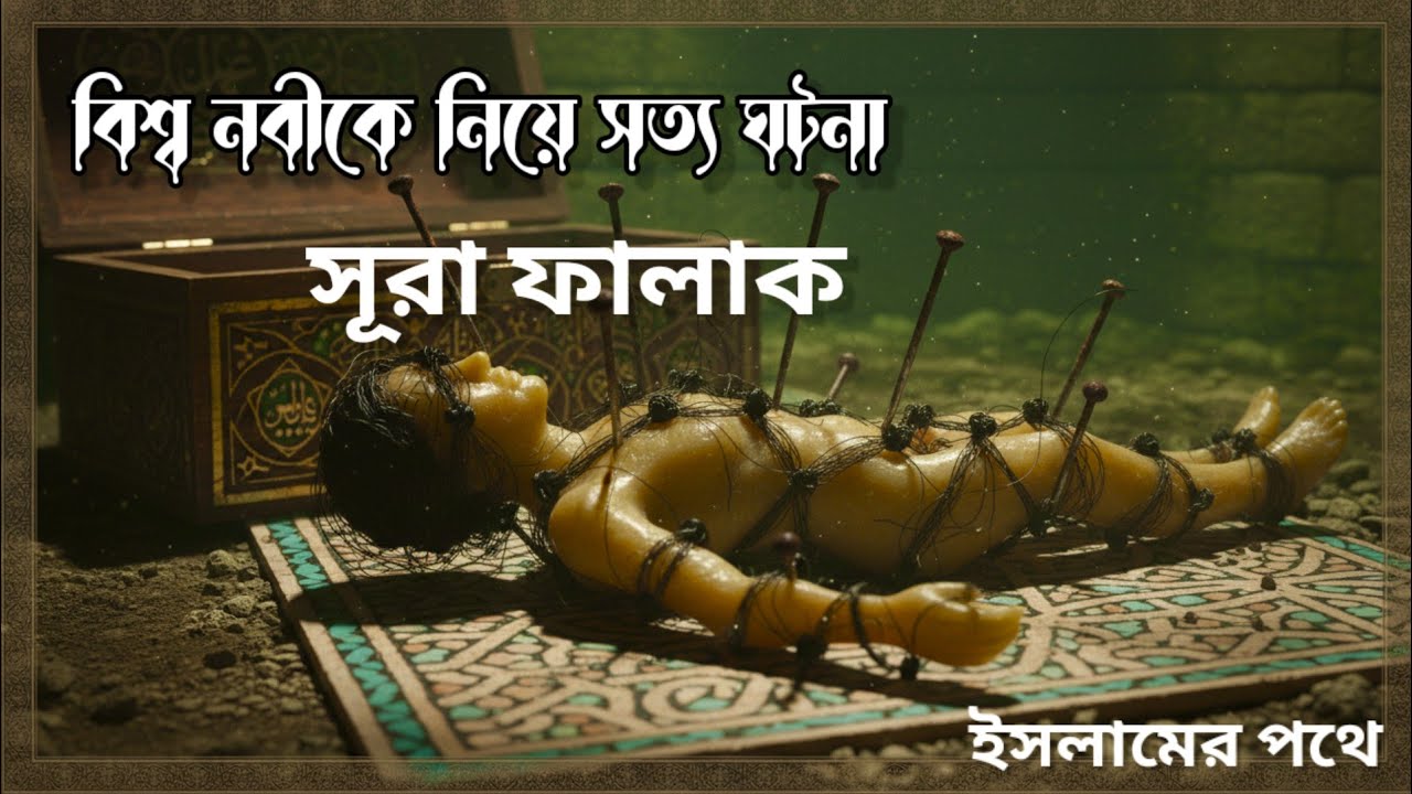 বিশ্ব নবীকে নিয়ে  সত্য ঘটনা সূরা ফালাক. 