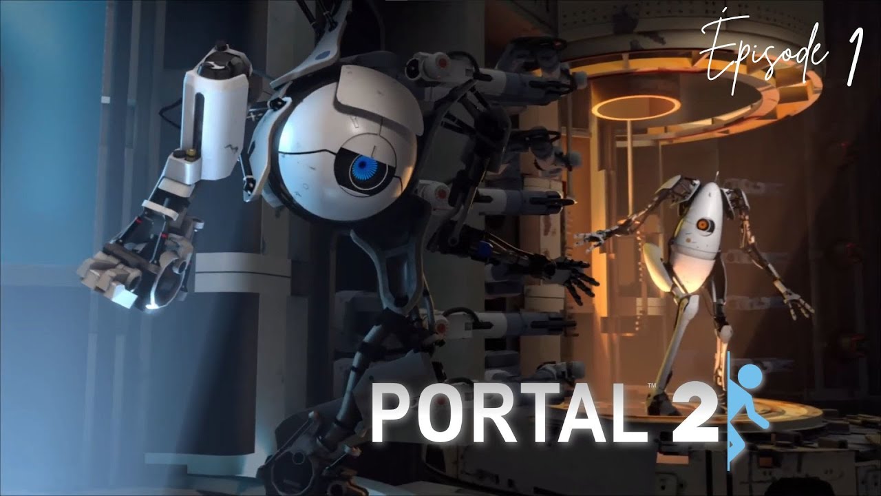 Nos cerveaux ont grillé 🤣🤣 - Portal 2 (Épisode 1)