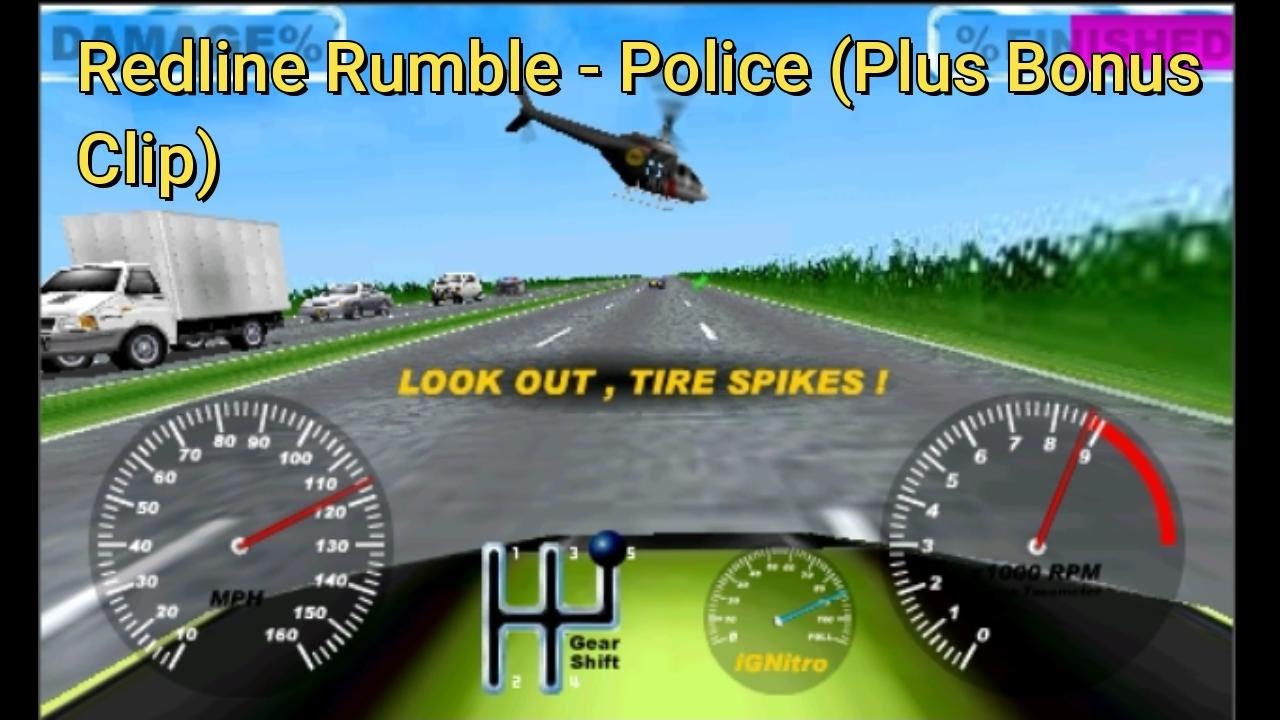 Redline Rumble - Police (Plus Bonus Clip)
