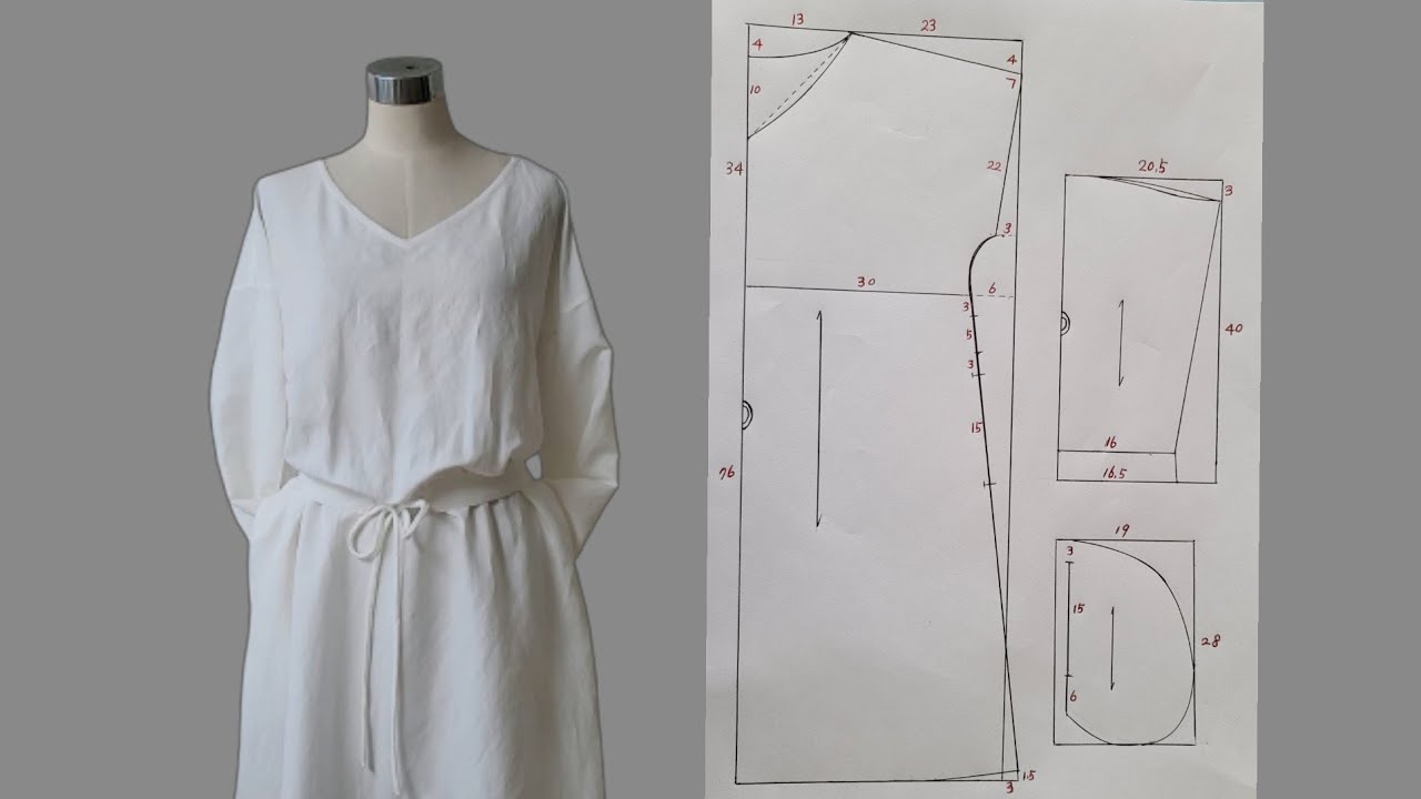 편안하고 예쁜 모카스윗원피스  만들기 Making a comfortable and pretty mocha sweet dress