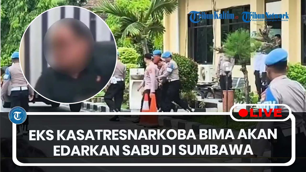 🔴LIVE: Eks Kasatresnarkoba Polres Bima Diduga akan Edarkan Sabu di Sumbawa
